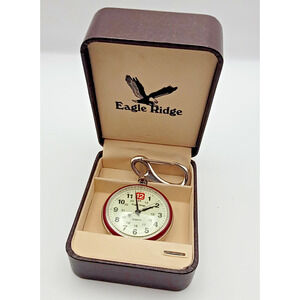 Eagle Ridge Quartz 12/24 Hour Belt Loop Watch in Original Case Box